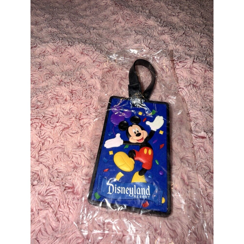 NEW Disneyland Resort Mickey Mouse Luggage Tags Walt Disney Travel Company